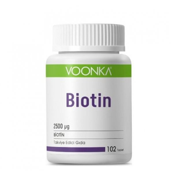 Voonka Biotin 102 Tablet ürün görseli 1