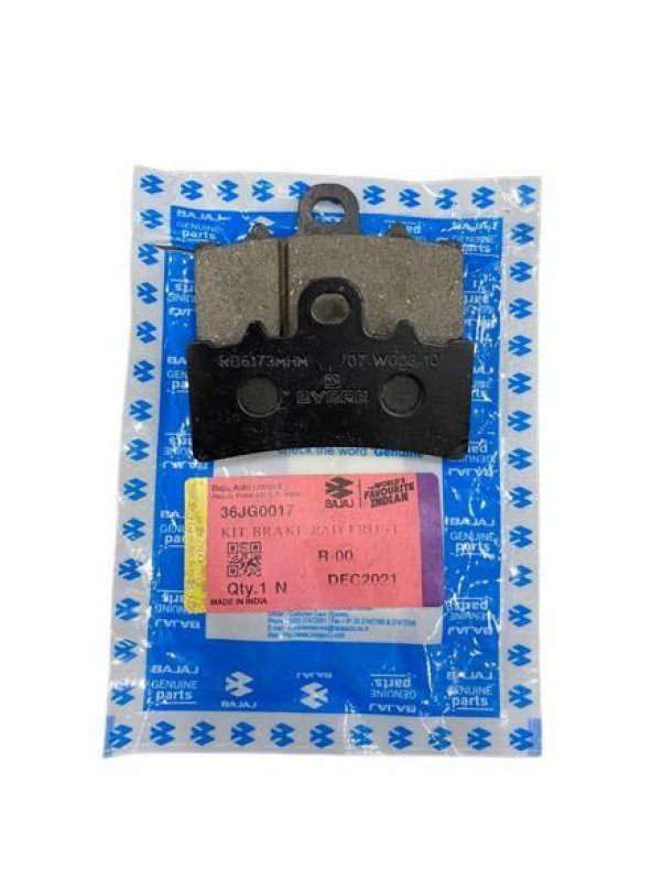 Bajaj Dominar 400 UG Ön Fren Balata Orjinal