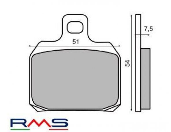 APRİLİA ETV 1000 CAPANOORD ARKA FREN BALATA RMS - 2