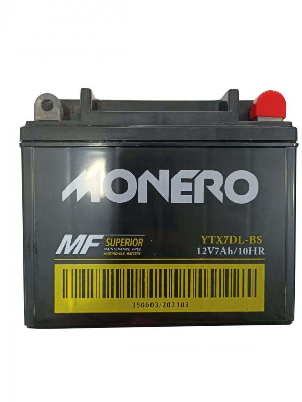 Motosiklet Akü YTX7DL-BS 12 Volt 7 Amper
