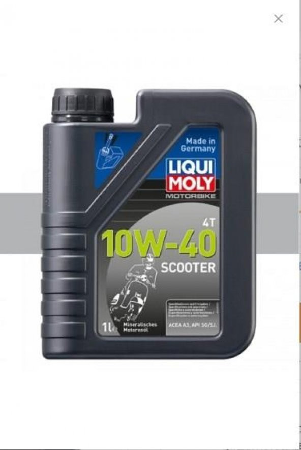 Liqui Moly Scooter Yağ 10W40 1L - 2