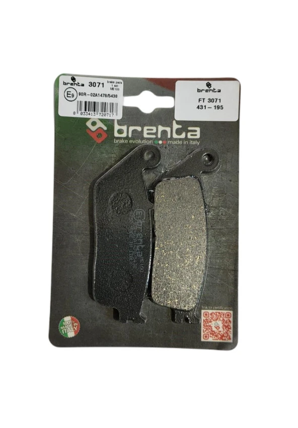 HONDA CBR 650 F ÖN FREN BALATA BRENTA