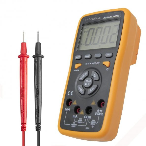 Multımetre Ölçü Aleti Dijital Tt T-echnı-c Vc-70d - 1