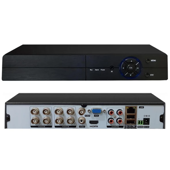 Avenir Av-tc08gm Ahd Dvr Kayıt Cihazı 8 Kanal 2mp Xmeye Hibrit