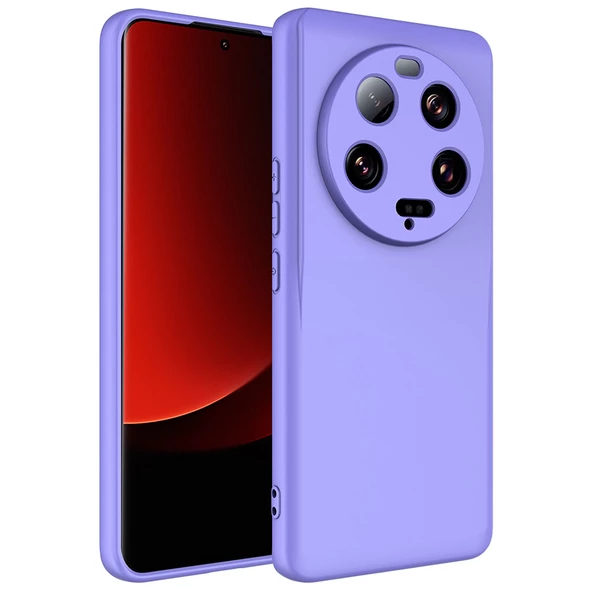 Gpack Xiaomi Mi 13 Ultra Kılıf Mara Lansman Silikon Mat Soft İçi Kadife - 5