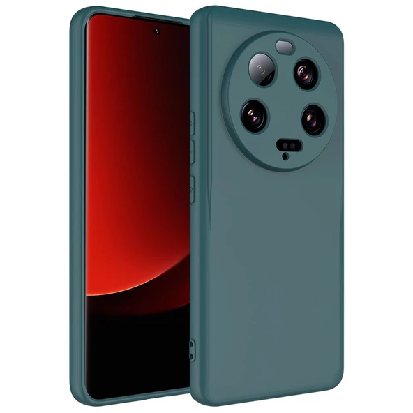 Gpack Xiaomi Mi 13 Ultra Kılıf Mara Lansman Silikon Mat Soft İçi Kadife