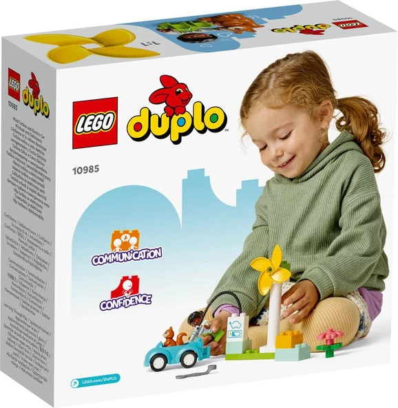 LEGO Duplo 10985 Wind Turbine and Electric Car - 2