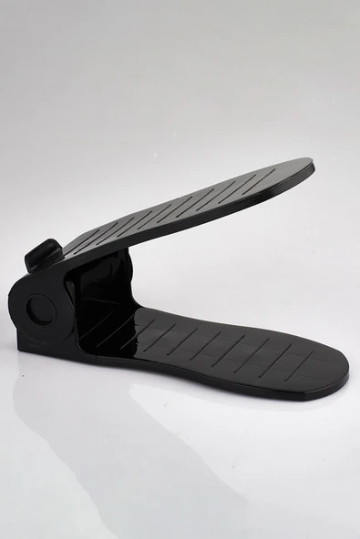 Porsima Org -201 12 li Ayakkabı Rampası Ayakkabı Düzenleyici Dolap İçi Organizer - Siyah - 2