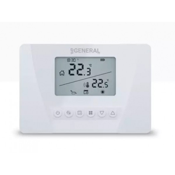 General Life Aruna 300S RF Kablosuz Dijital Oda Termostatı
