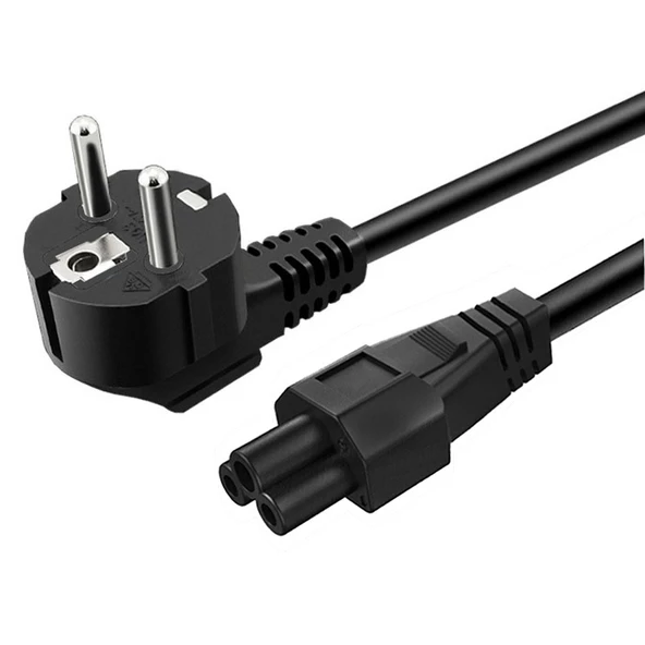 Acer Notebook Adaptör Güç Kablosu 1.2 Mt Yonca Power Kablo Laptop Bilgisayar Kablosu - 3