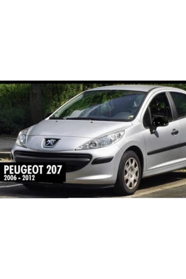 Peugeot 207 yarasa piano black ayna kapagı