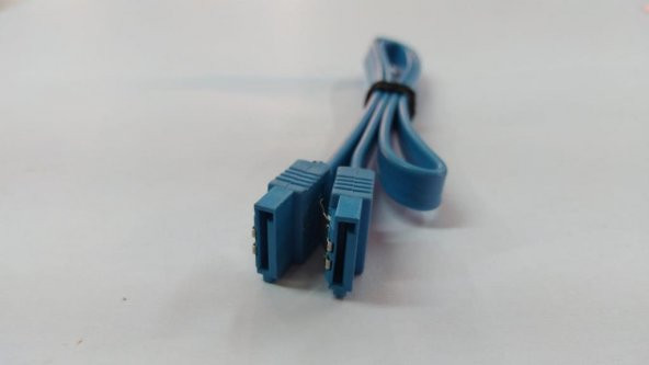 SATA Klipsli DATA Kablosu Mavi 50 cm - 2