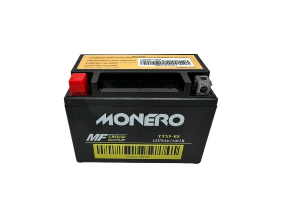 12 Volt 9 Amper Akü YTX9A-BS (12V 9AH/10HR) - 1