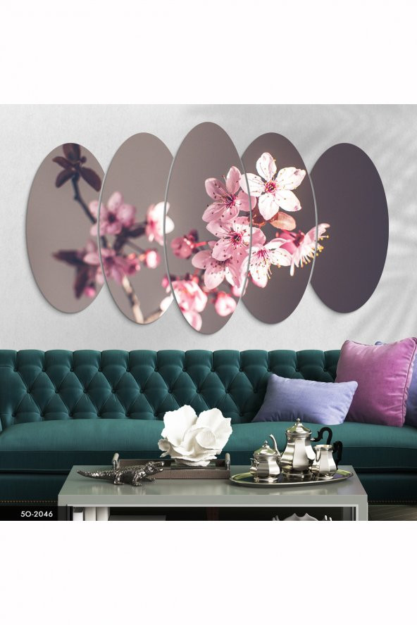 Evinemoda 5 Parçalı Mdf Tablo