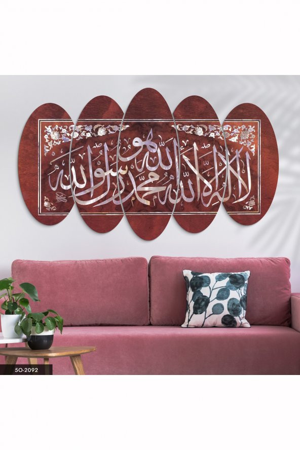 Evinemoda 5 Parçalı Mdf Tablo