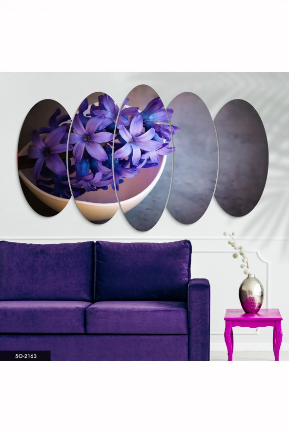 Evinemoda 5 Parçalı Mdf Tablo