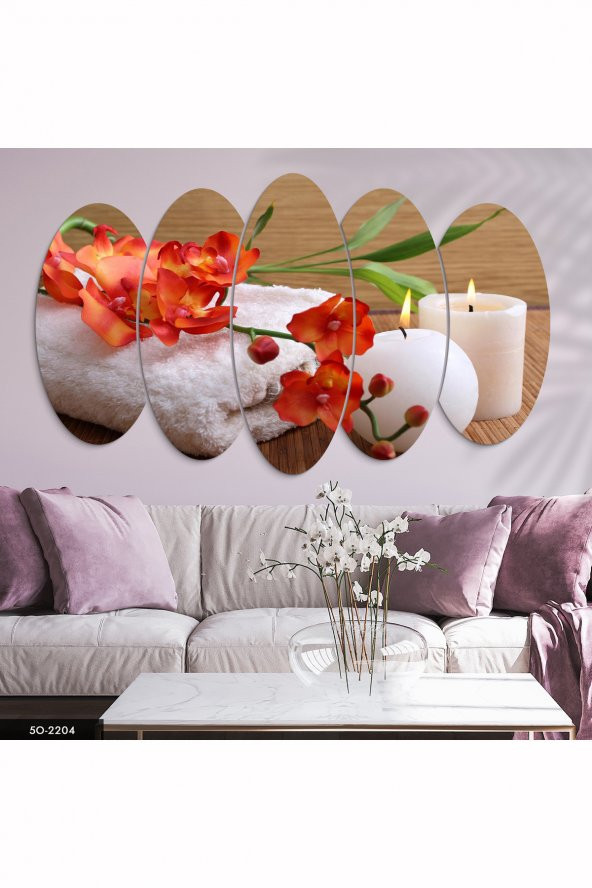 Evinemoda 5 Parçalı Mdf Tablo