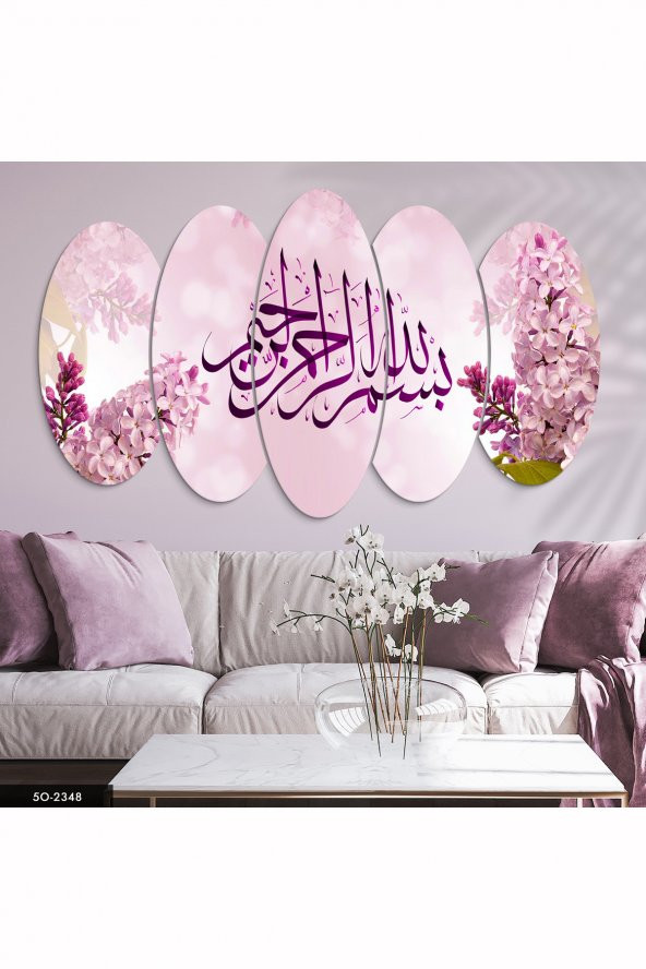 Evinemoda 5 Parçalı Mdf Tablo