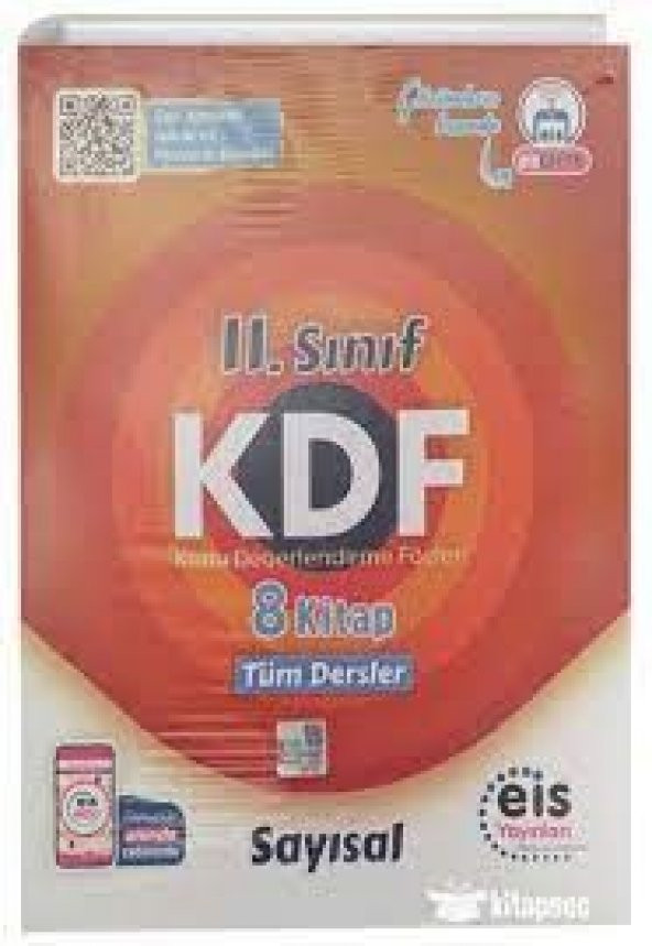 11.Sınıf KDF 8 Kitap Tüm Dersler Sayısal Eis Yayınları