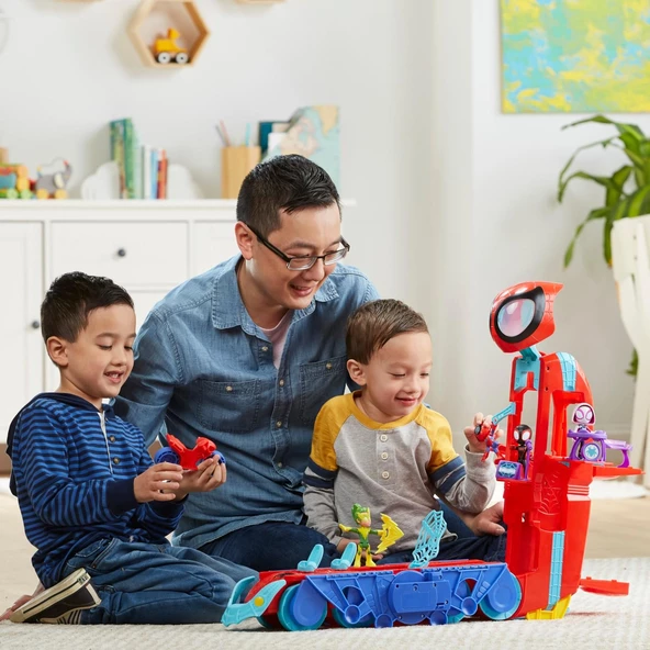 Spidey and His Amazing Friends Örümcek Komuta Aracı - Resim 4