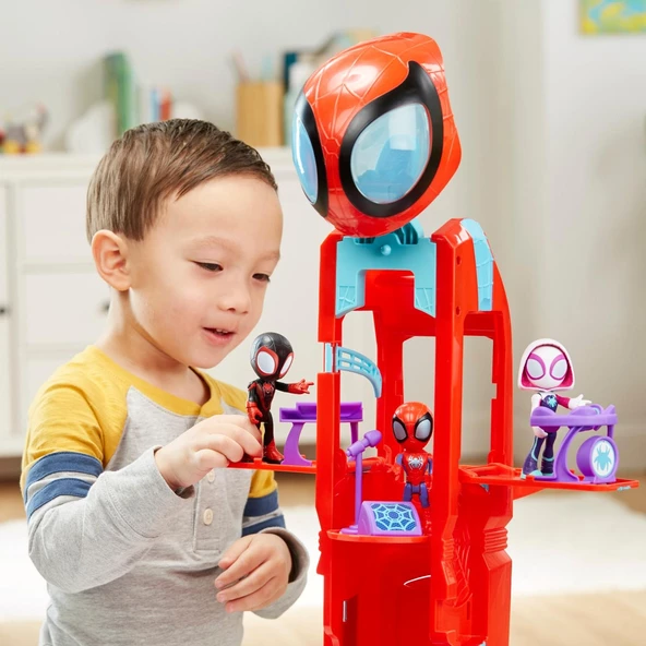 Spidey and His Amazing Friends Örümcek Komuta Aracı - Resim 3