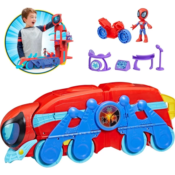 Spidey and His Amazing Friends Örümcek Komuta Aracı ürün görseli