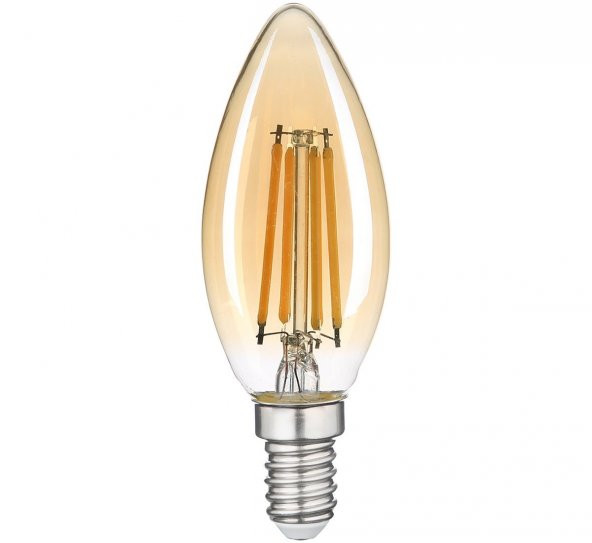 Heka Rustik Led Ampul 6W E14 2500K Gün Işığı