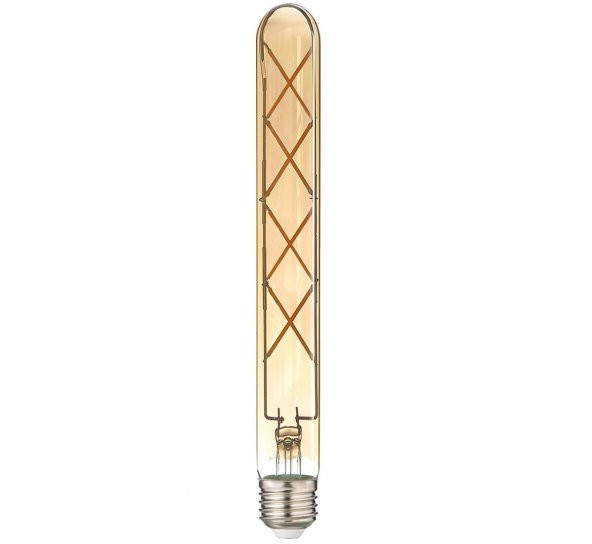 Heka Rustik Led Çubuk Ampul E27 8W 2500K Gün Işığı