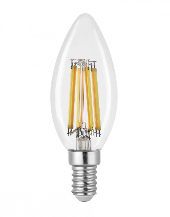 Heka 3 Renkli Led Filament Rustik Ampul 6W E14 C35 - 2