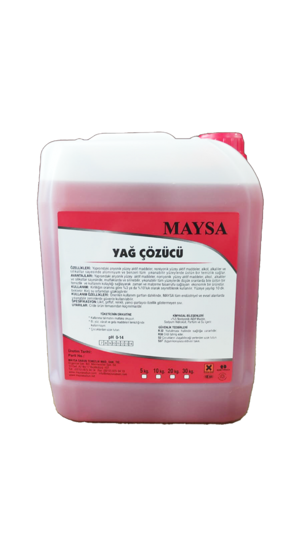 Mutfak Güçlü Yağ Çözücü 4 LT.