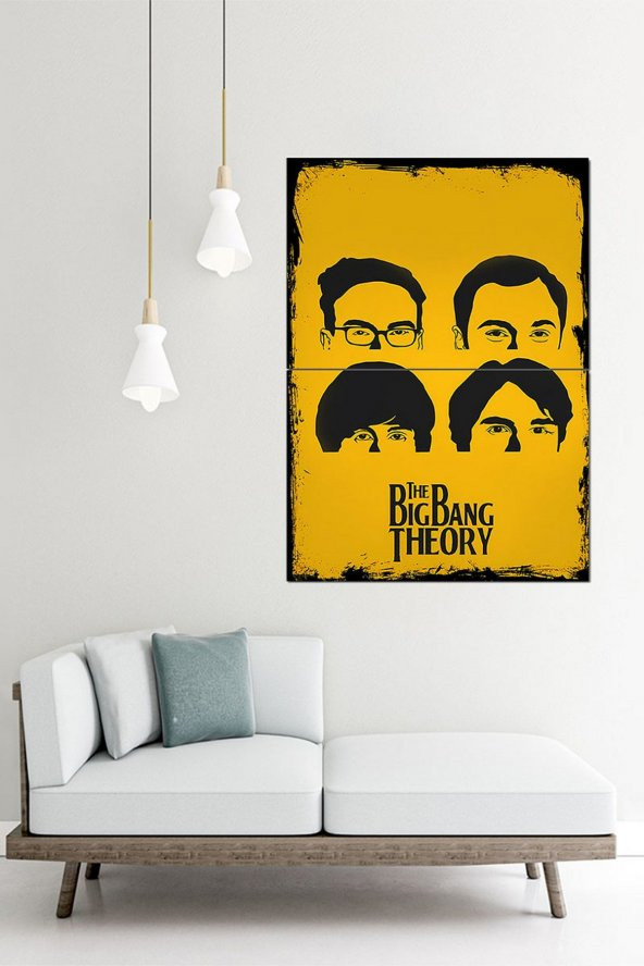 Karizma Tablo Big Bang Theory Art Mdf Tablo 70cmX 100cm - 2