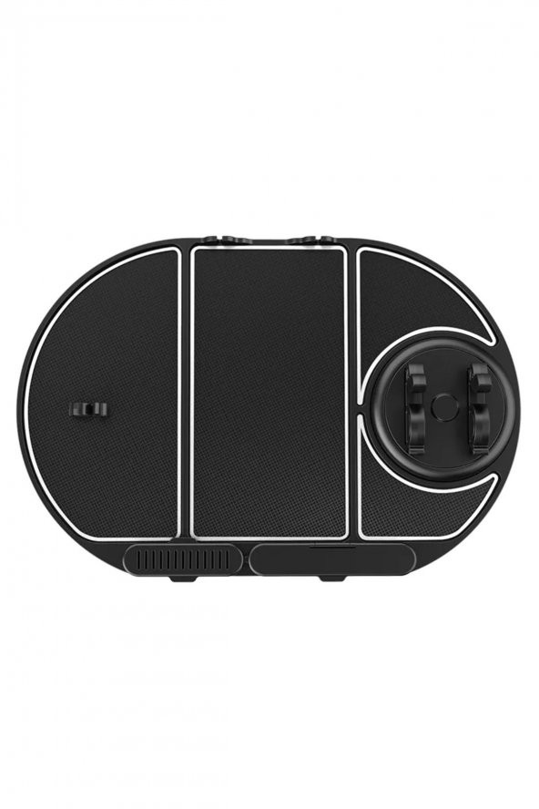 Kaymaz Telefon Tutucu Ped, Torpido Üstü Cep Telefon Tutucu Mat, Telefon Numaralıklı - 2