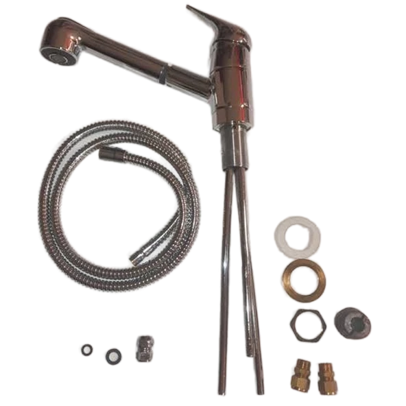 demirdokum pezzo spiralli mutfak lavabo bataryası - Resim 4