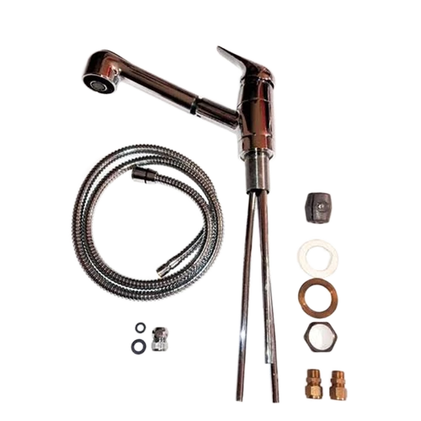 demirdokum pezzo spiralli mutfak lavabo bataryası - Resim 10