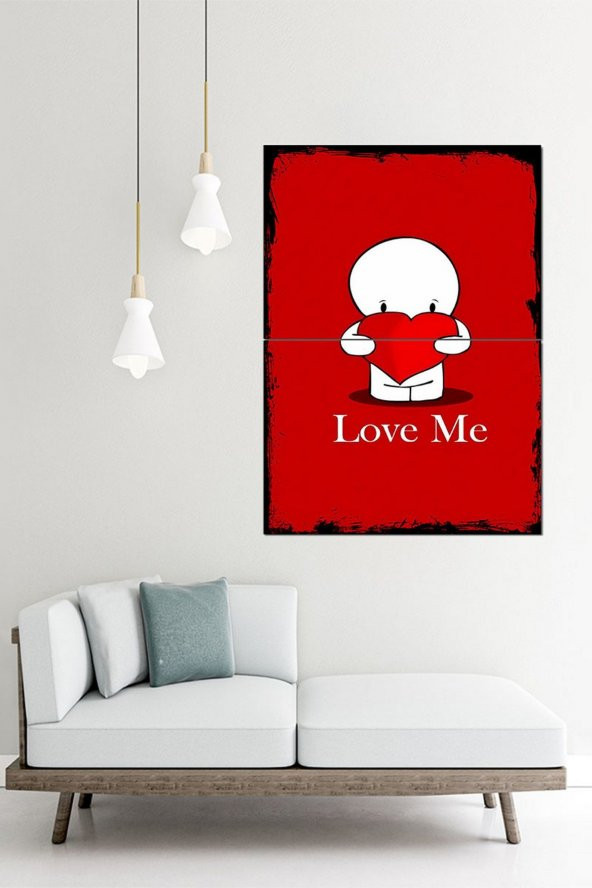 Karizma Tablo Love Me Model Ahşap Tablo 70cmX 100cm - 2