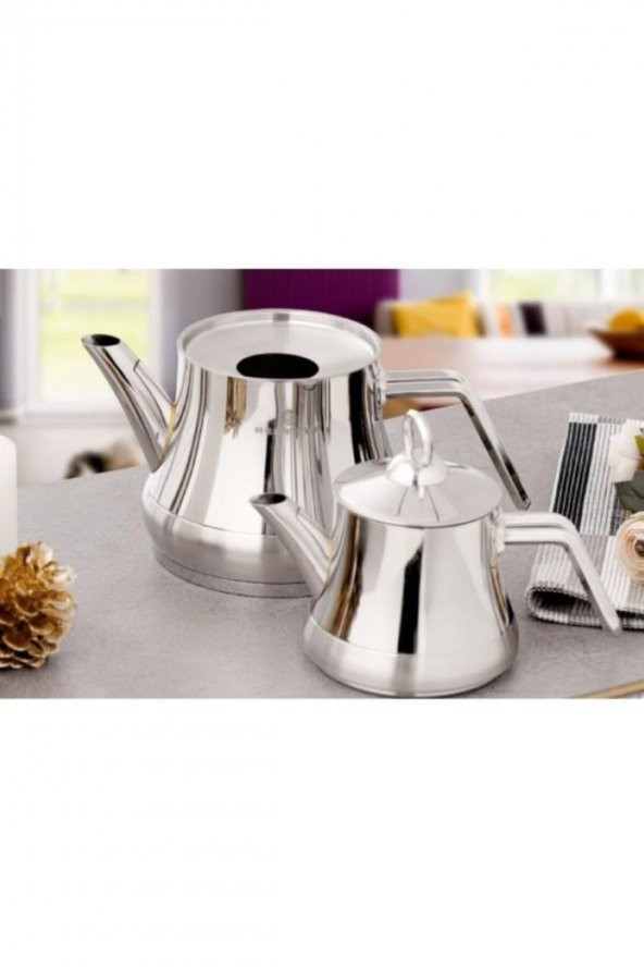 Remetta Camelia Metal Mini Çelik Çaydanlık Seti - 2