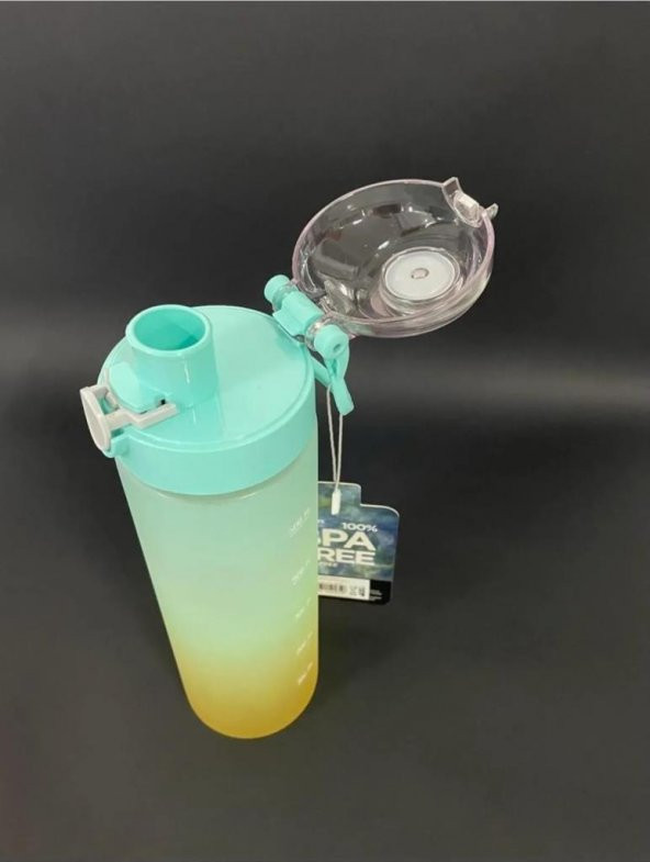 Gıpta Spring Tritan Sporcu Matarası Turkuaz 630 Ml 7532 - 2