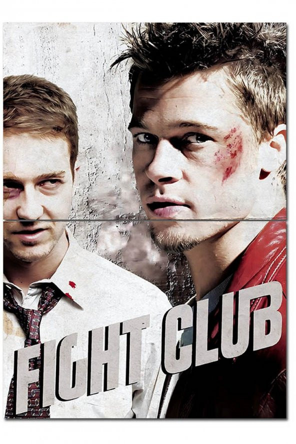 Karizma Tablo Fight Club Afiş Art Mdf Poster 70cmX 100cm