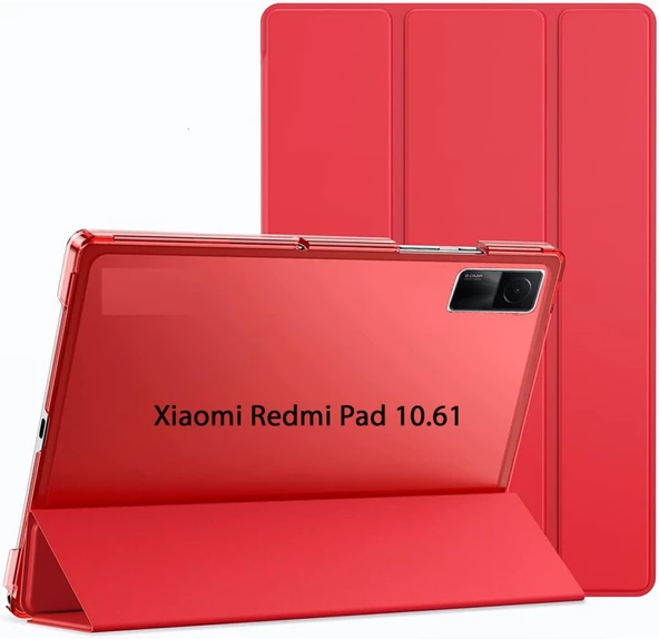 Xiaomi Redmi Pad 10.61inç Kılıf NEW PU Deri Smart Standlı Case - 4