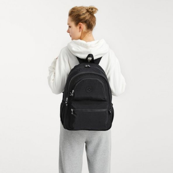 Smart Bags Büyük Boy Sırt Çantası 1050 Siyah - 3