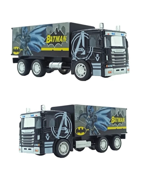 Batman Figür Temalı Oyuncak Metal Tır Batman Sevenlerin Oyuncak Metal Tır'ı 14cm.