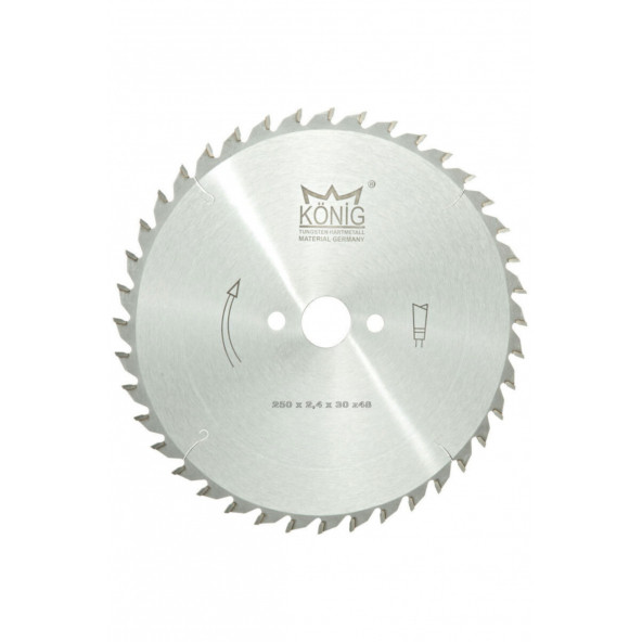 KÖNİG 300 2,4 30 Z: 48 MASİF İNCE KESİM ELMAS DAİRE TESTERESİ