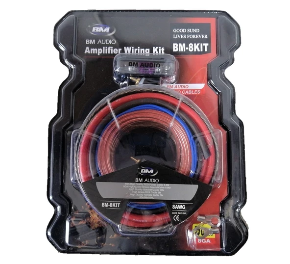 BM Audio Boschmann BM-8KİT 8GA Amfi Kablo Seti - 2