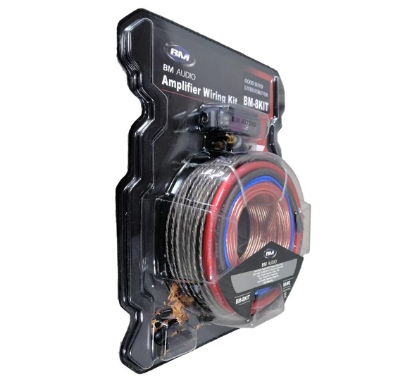 BM Audio Boschmann BM-8KİT 8GA Amfi Kablo Seti - 3