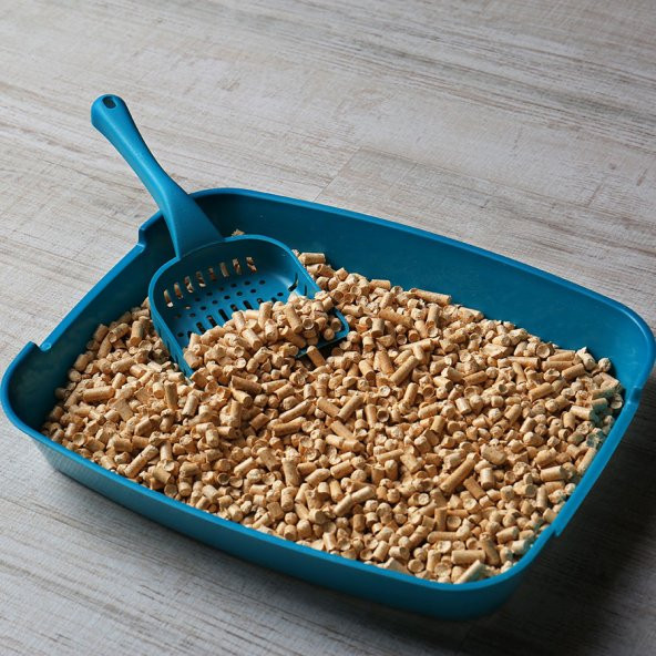 TARSOL KEDİ KUMU ÇAM PELETİ 20 LT EKONOMİK BOY 100 DOĞAL - 2