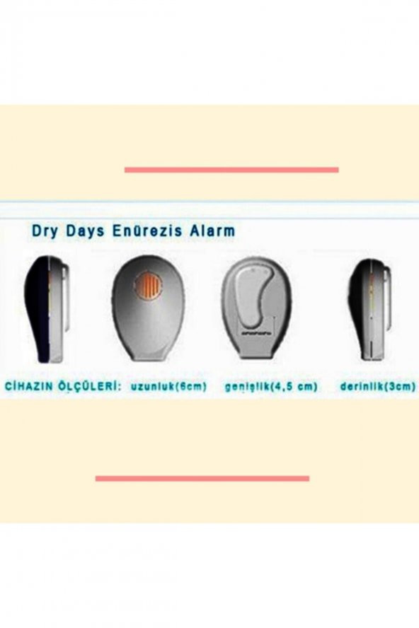 Yatak Islatma Idrar Alarm Cihazı Dry Days Enürezis Sesli Uyarı - 2