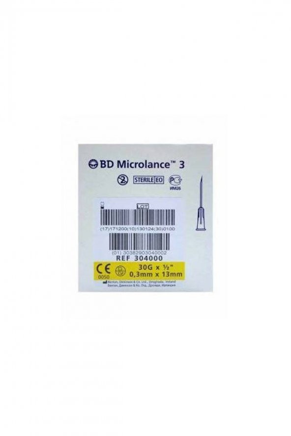 Mezoterapi Iğnesi 30g 13mm - 3