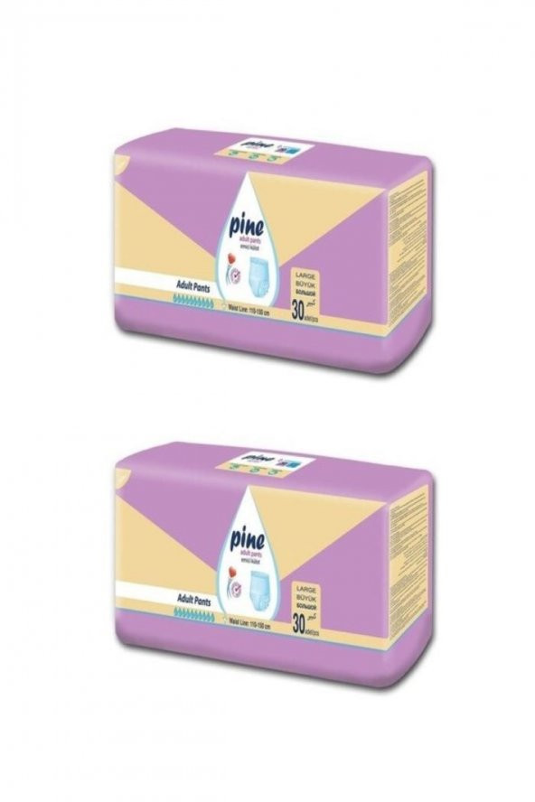 Hasta Bez Külotlu Büyük Boy Large Avantaj Paket 30x2 Paket 60 Adet