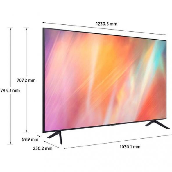 Samsung 55AU7000 4K Ultra HD 55" 140 Ekran Uydu Alıcılı Smart LED TV - 5