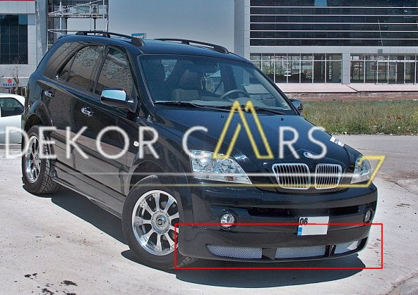 KİA SORENTO ÖN TAMPON EKİ KARLIK MAYAJSIZ KASA FİBERGLASS BOYASIZ